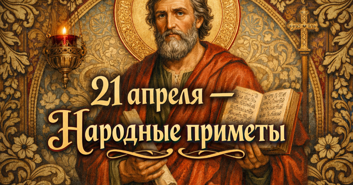 21 апреля в народном календаре: Родион Ледолом ...