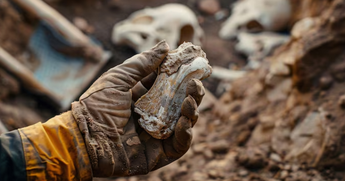 На арктическом острове Шпицберген палеонтологи ...