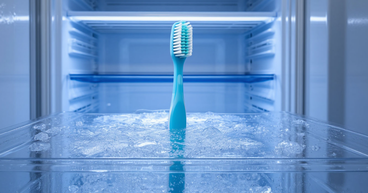Почему стоит замораживать зубную щётку Идея каж...