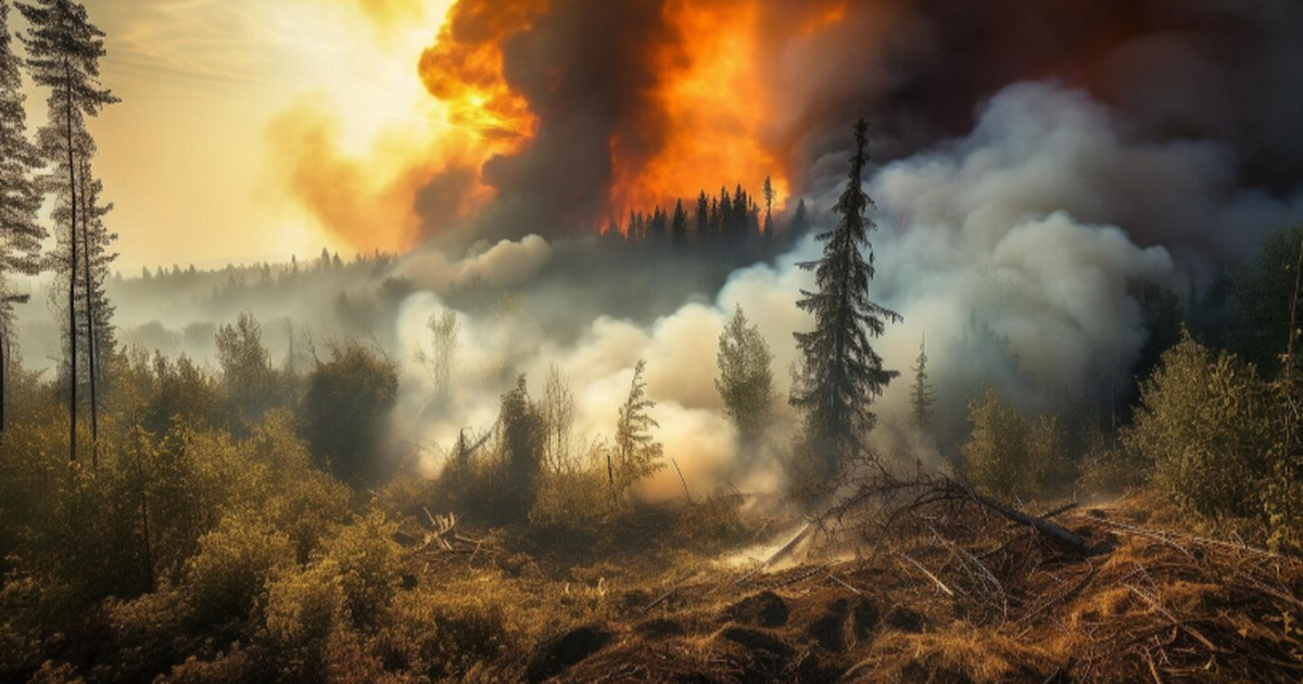 Исследование показало, что дым от лесных пожаро...