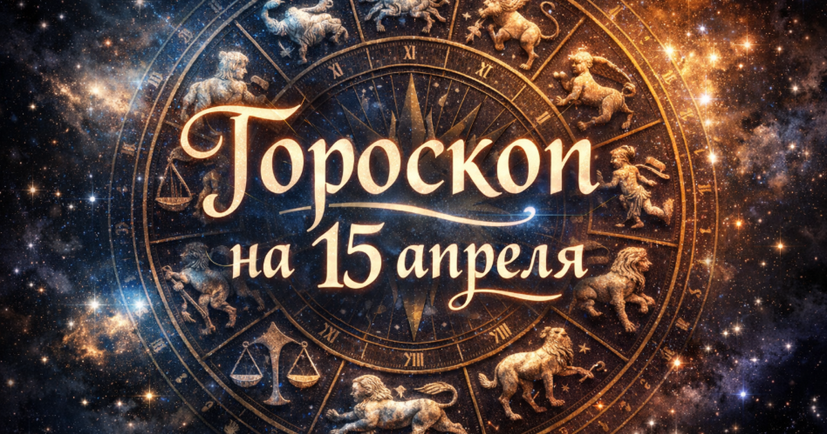 Гороскоп на 15 апреля: день, когда всё становит...