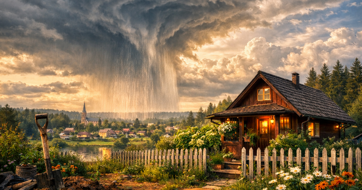 Лето 2026 на даче: жара, дожди и резкие погодны...