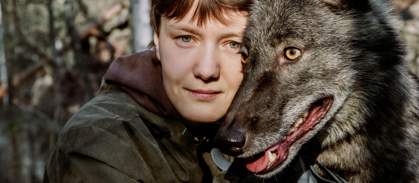 Жительница Самары поделилась секретами воспитания волков дома: «Зверя надо любить, чтобы он вам доверял!»