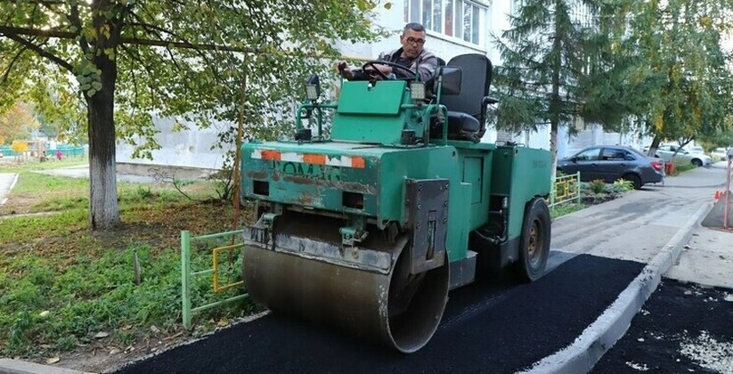 Благоустройство на 75% участков завершено после земляных работ в Самаре В Самаре восстановлено 75% благоустройства посл...