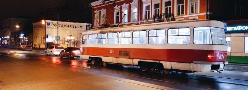 КамАЗ протаранил трамвай №3 на Заводском шоссе в Самаре 16 июля 2022 года