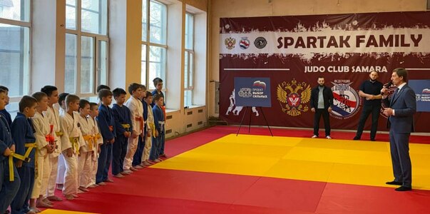 В Самаре открылся новый зал дзюдо в рамках феде...