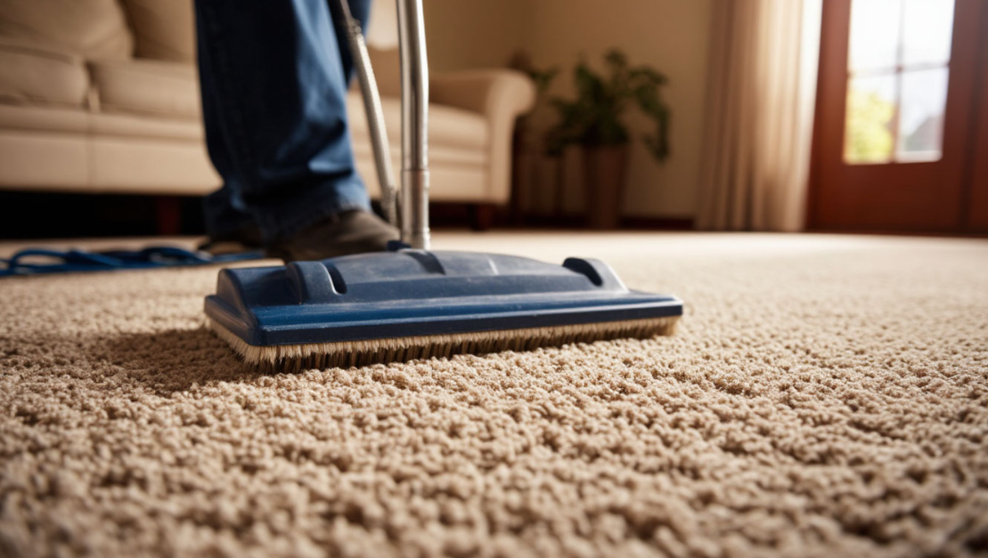 2 ложки на свой ковер – и въевшееся грязь, стойкие пятна исчезли: без химии и пылесоса