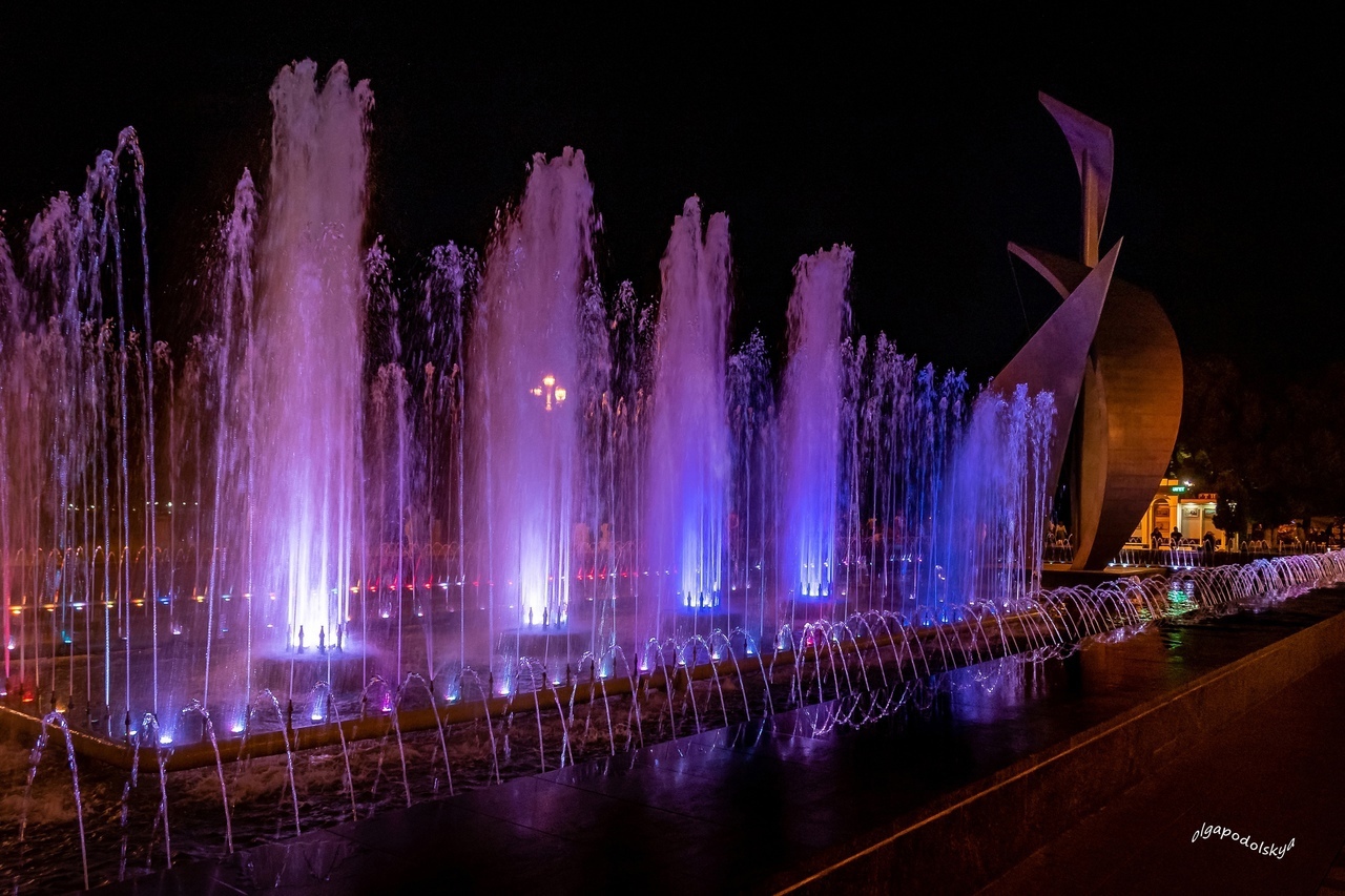 Пробный пуск фонтанов на набережной в Самаре состоится 23 апреля 2022 года