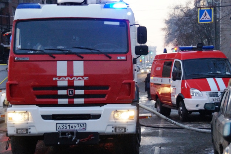 В Самаре на автозаправке "Олви" на Авроре произошел пожар 15 апреля 2022 года