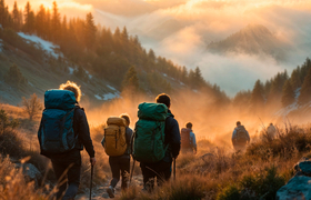 Студенты ВолГУ прошли ночной 33‑километровый ма...