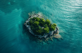 В Каспийском море обнаружили всплыл новый остро...