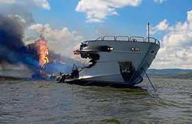 До Самары доплыть не получилось. На Волге вмест...
